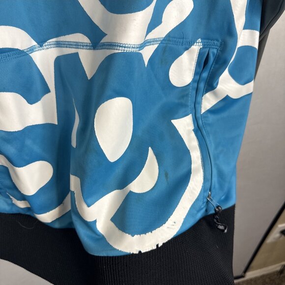 Saga Outerwear Logo Riding Crew Softshell Pullover Blue XXL Freestyle Ski - Picture 4 of 11